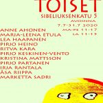 TOISET juliste